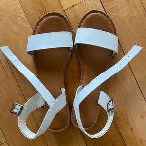 White Rampage Sandals